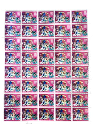 Shobhaphila's Full sheet Stamps 2008 (b) (3 NO.S)