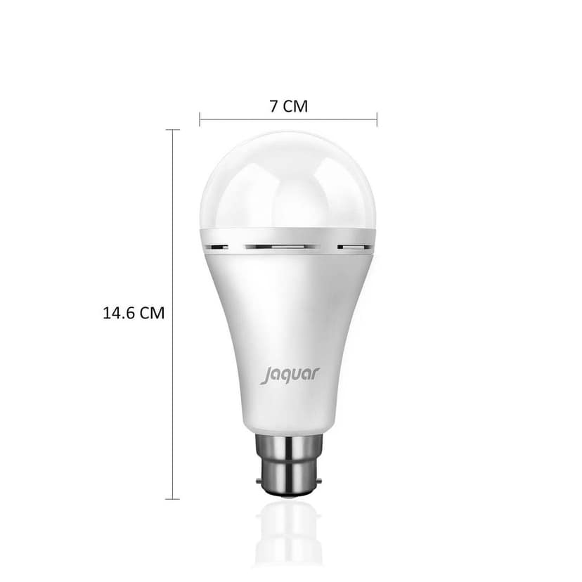 Jaquar Lighting LED Kriza 9-Watt Emergency Bulb, 6500K (700 Lumen, Cool White), JQM-WHT-LKRZ009B22CW view 2