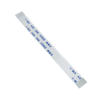 13 Pin 0.5mm Pitch 75mm Same Side Connection FFC Ribbon Flexible Flat Cable