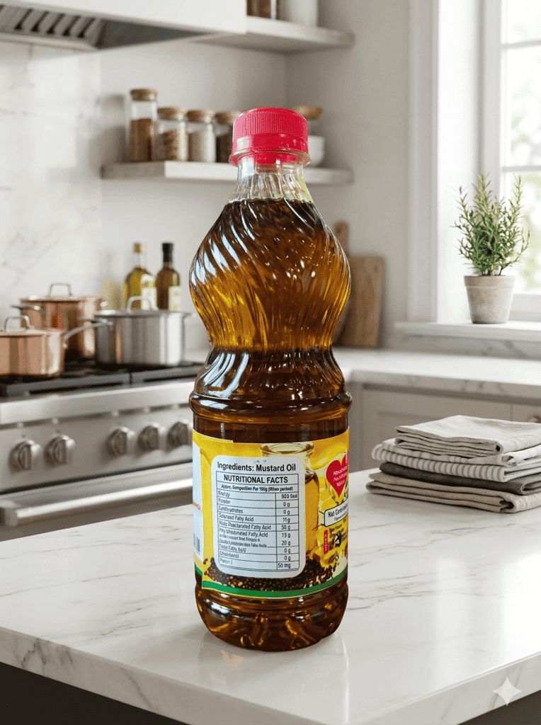 Yellow Mustard Oil, 500 ml view 2