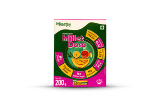 Milletsy Millet Dosa Instant Mix Fermented 200g