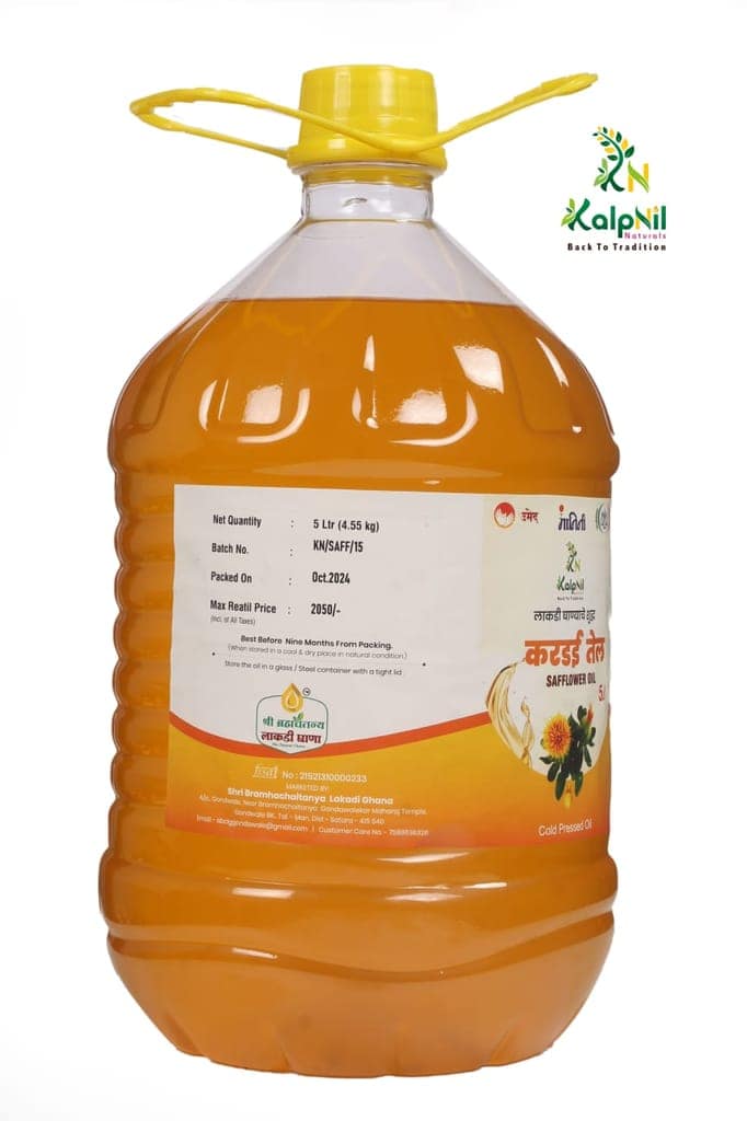 Safflower (Kardai) Oil (5 Ltr) view 2