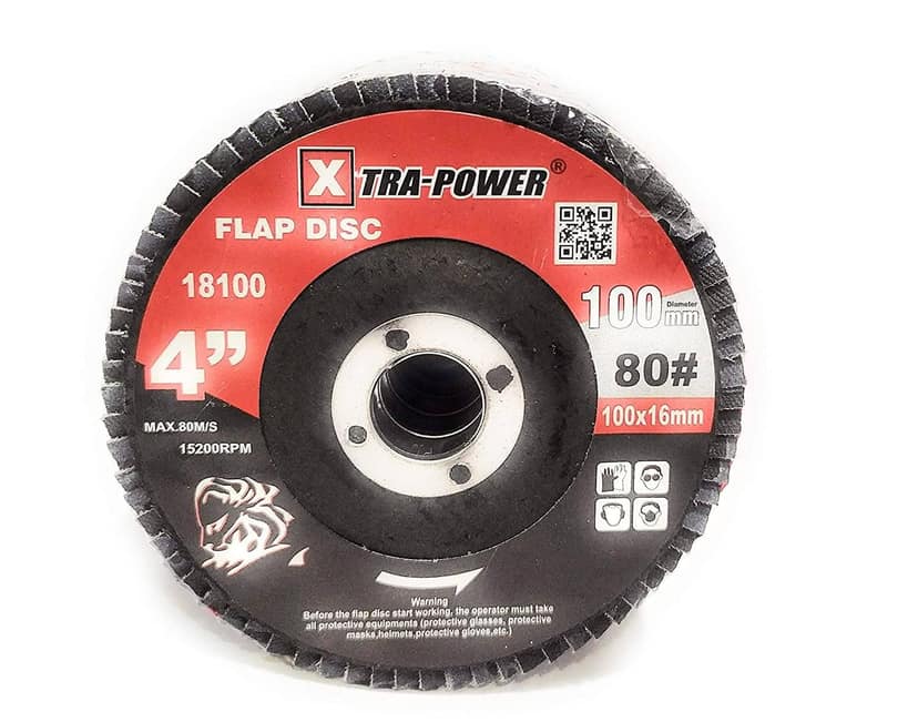 H9 Xtra Power metal Flap Disc P80 no. Set of 10 Pieces