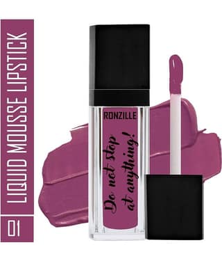 Ronzille - Fuchsia Pink Matte Lipstick 10