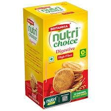 Britannia Nutri Choice Digestive High Fibre Biscuits, 250G