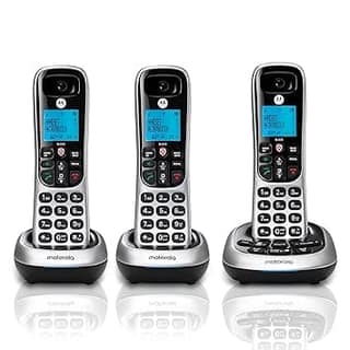 Motorola CD4013 DECT 6.0 Multi Handset Digital Cordless Telephone with Answering Machine