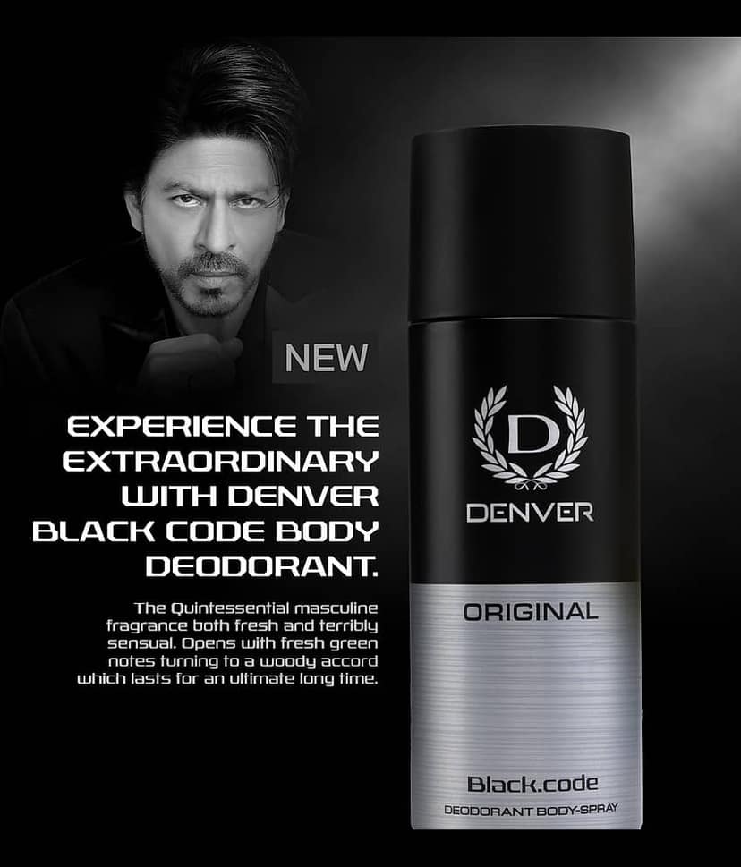 Denver Imperial & Black Code Original Long Lasting Deodorant Spray For Men 150 ml Each (Pack of 2) view 2