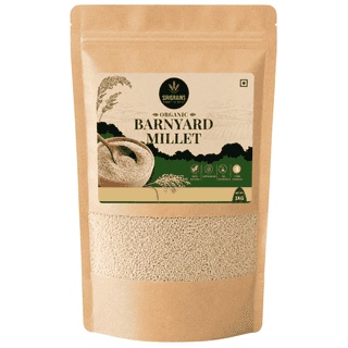 SiriGrains Barnyard Millet 1kg | Whole Unpolished Millet (Sanwa, Samo, Jhangora, Kuthiravali, Oodalu) | Premium Millet Grain for Everyday Cooking