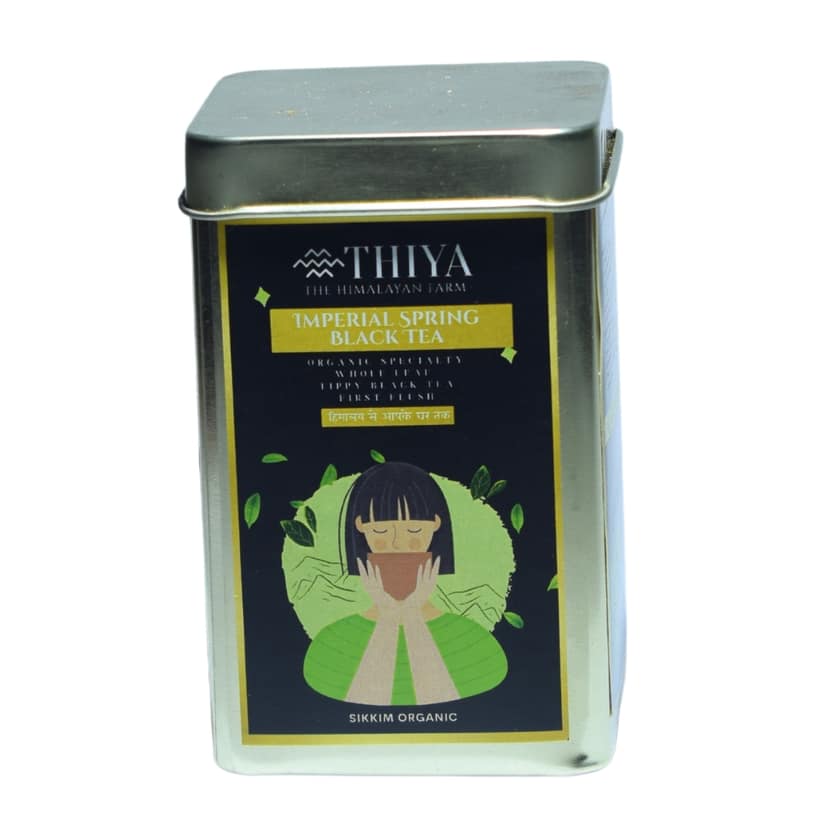 Thiya Sikkim Black Tea(30gm)| Sikkim's Finest | 100% Pure IMPERIAL SPRING Black Tea