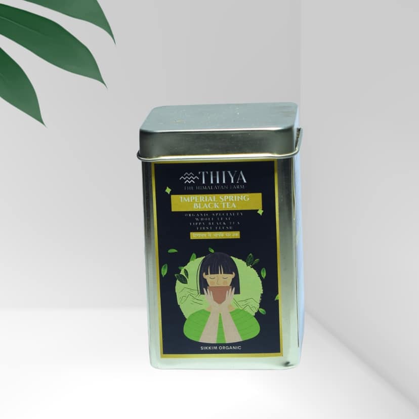 Thiya Sikkim Black Tea(30gm)| Sikkim's Finest | 100% Pure IMPERIAL SPRING Black Tea view 2