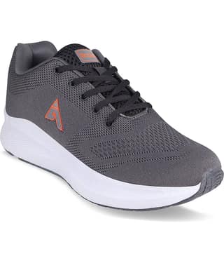 Action - Men's Gray Men's Sports Running Shoes