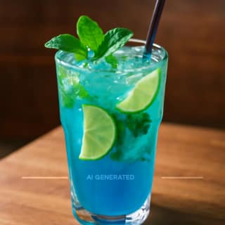 Blue Ocean Mojito