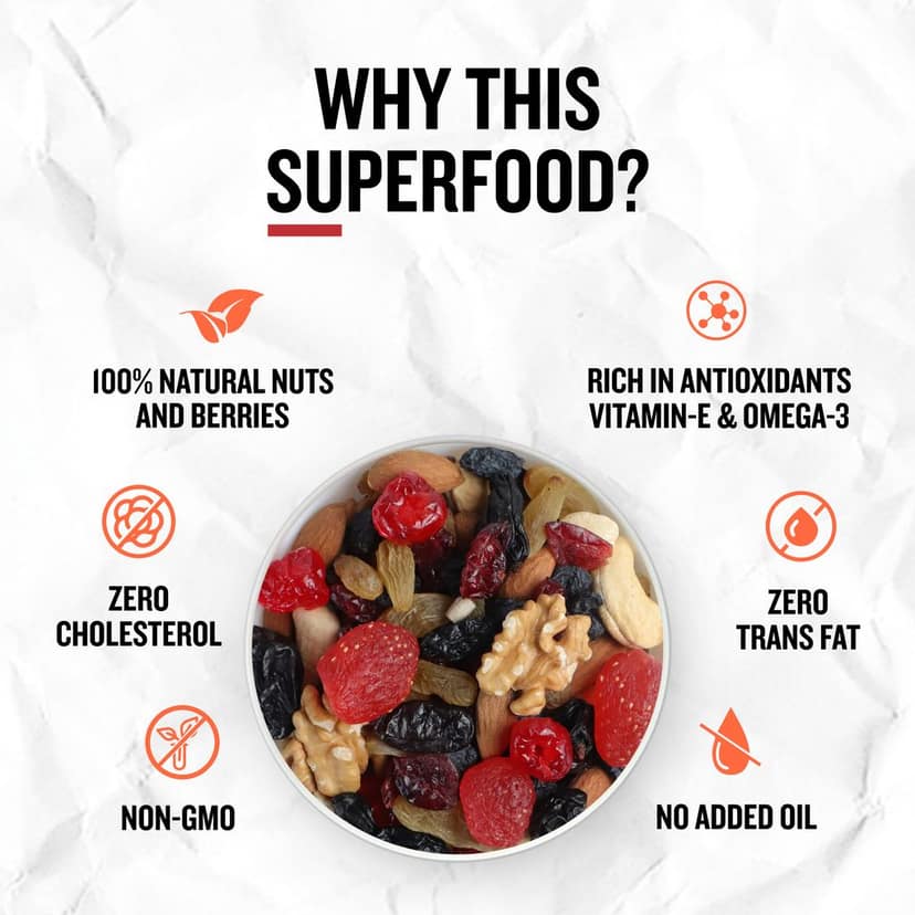 Ariga Foods Nuts & Berries Mix | 8 in 1 | (200 g) view 2