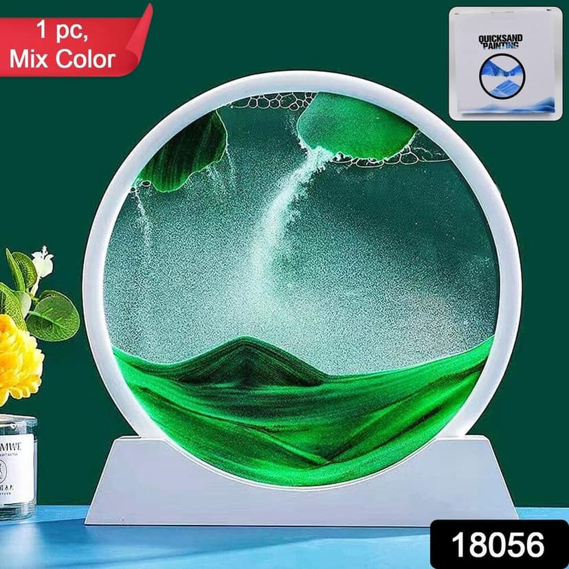3D Moving Sand Art Picture Decor (1 Pc / Multicolor) view 2