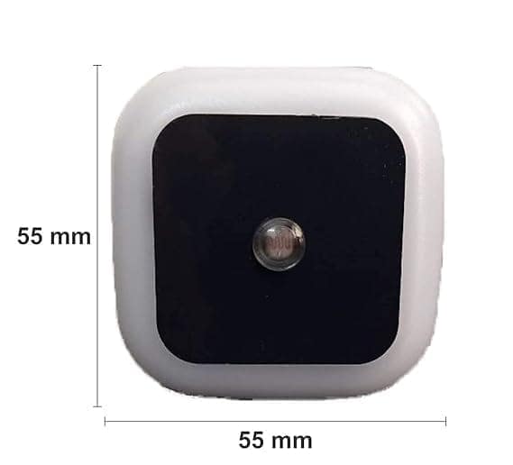 Led Plug in Smart Night Lamp with Automatic Sensor -(Warm White) Pack of 1(Polycarbonate)_assorted colour view 2