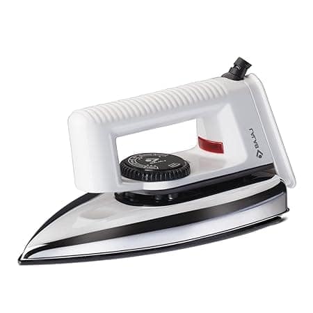 Bajaj Stainless Steel Popular Light Weight 1000W Dry Iron with Advance Soleplate and Anti-Bacterial German Coating Technology, White, 1000 Watt view 2