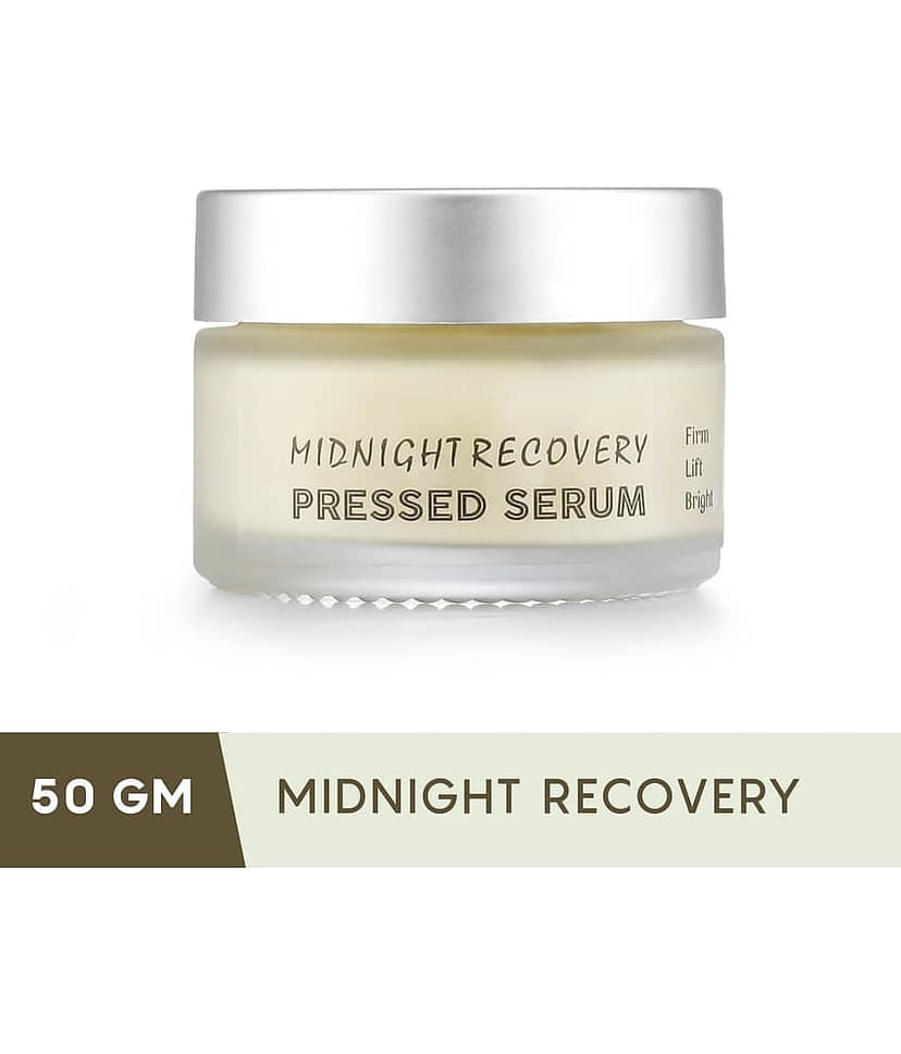 Lass Naturals Face Serum Midnight Recovery Pressed Serum - 50 gm Face Serum 50 g