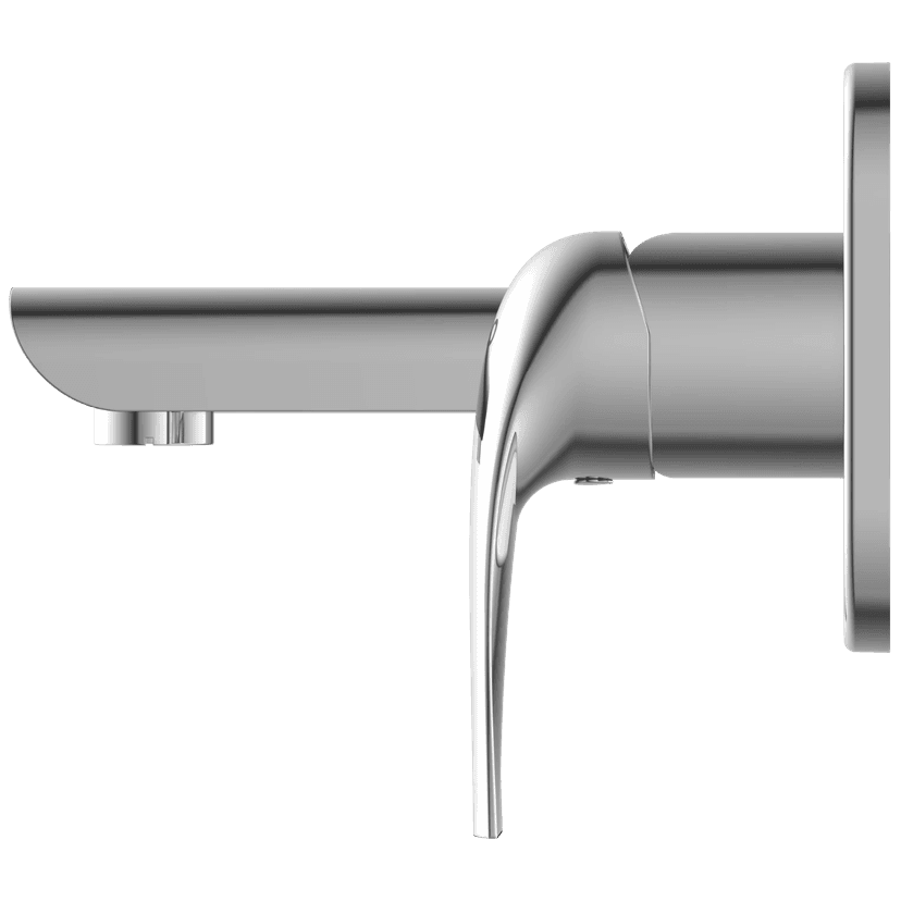 CM-2567 Exposed Part Kit For Single Lever Basin Mixer Wall Mounted With Consisting Of Operative Lever, Basin Spout & Wall Flange view 2