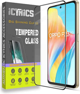 Icynics Tempered Glass Compatible For Oppo F23 5G ( Pack of 1 )