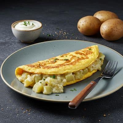 French Potato Omelette