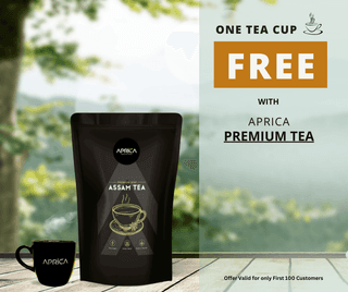 Aprica Premium Assam Tea | 500 Gram | One Cup Free*
