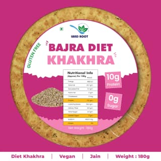 Land root -JBajra Methi Diet Khakhra Gluten Free