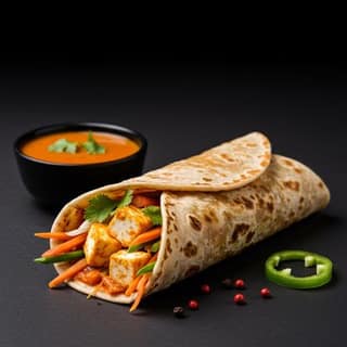 Veg With Paneer Roll