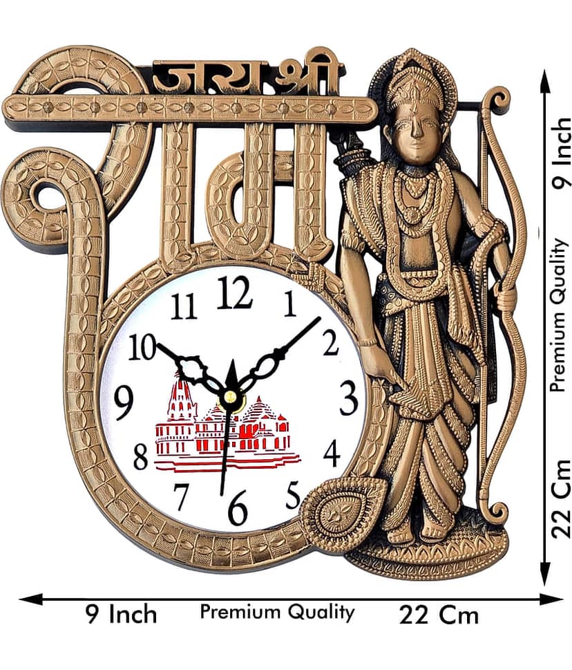 GrabBasket Assymetric Analog Wall Clock view 2