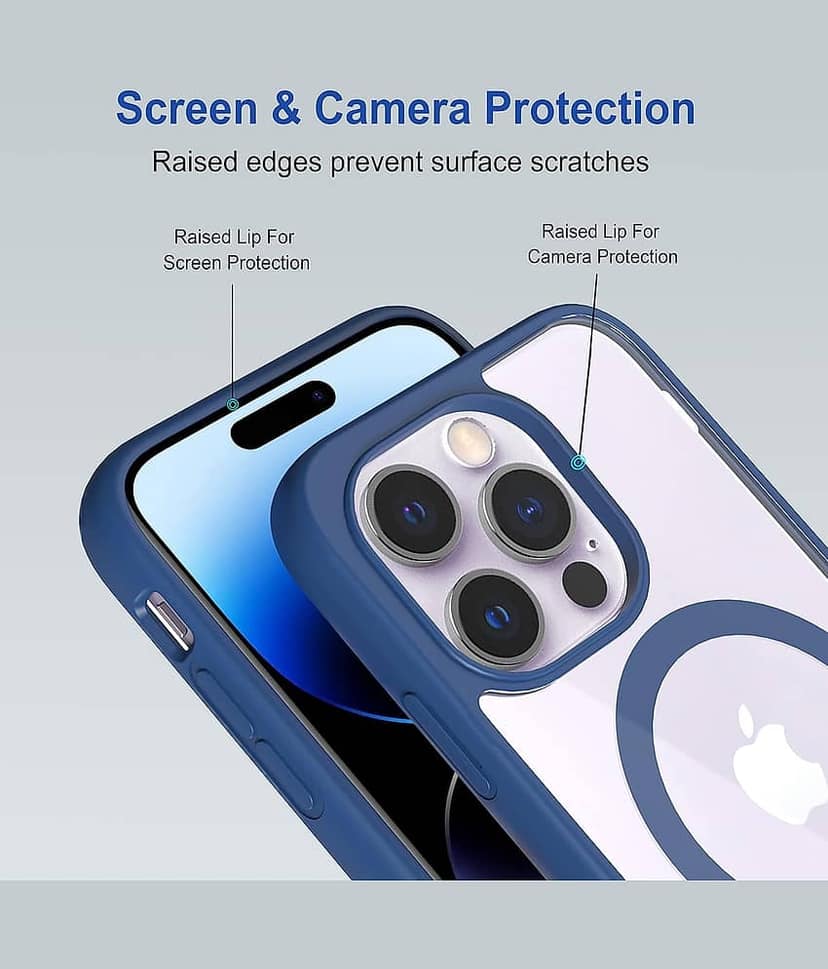 BIG WINGS Shock Proof Case Compatible For Polycarbonate Apple iPhone 13 Pro ( Pack of 1 ) view 2
