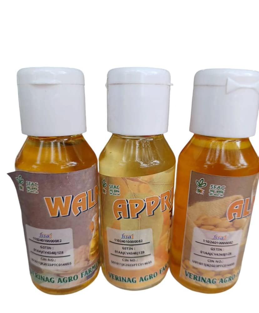 Organic Oil combo pack | Almond Oil| Apricot Oil | Walnut Oil view 2