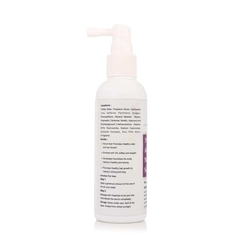 Dermease 3% Caffeine Scalp Serum for Hair Growth & Strength view 2