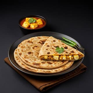 Paneer Parantha 2 Pcs