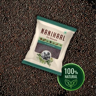 Nanihaal Black Kaali Rai 100g