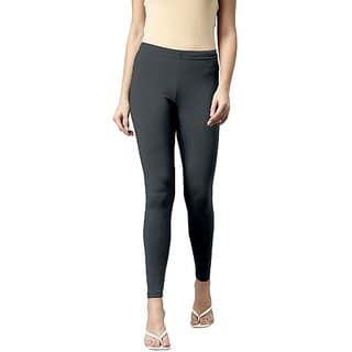 SHE PURE LUXURY WEAR Ankle Length Ethnic Wear Legging (Grey, Solid)