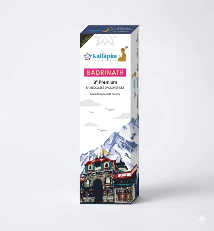 Kailapira Agarbatti Badrinath Premium Dhoop Batti, Incense Sticks 40U