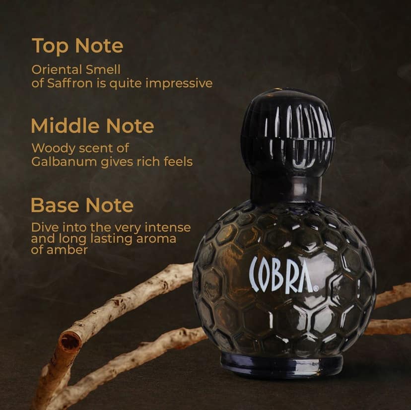 ST.JOHN Cobra Limited Edition Perfume for Men & Women | Long Lasting Mens and Womens Perfume - 100 ML view 2