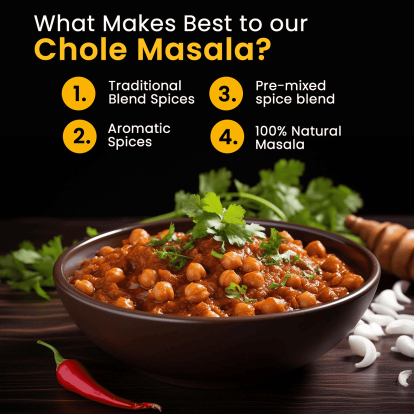 Buy Chole Masala Online India - Authentic Amritsari Spice | Phoran view 2