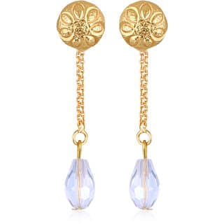 Vivastri Daily wear Changeable Latkan Screw Back Stud Earring for Women and Girls [VIVA2699ERG] view 2