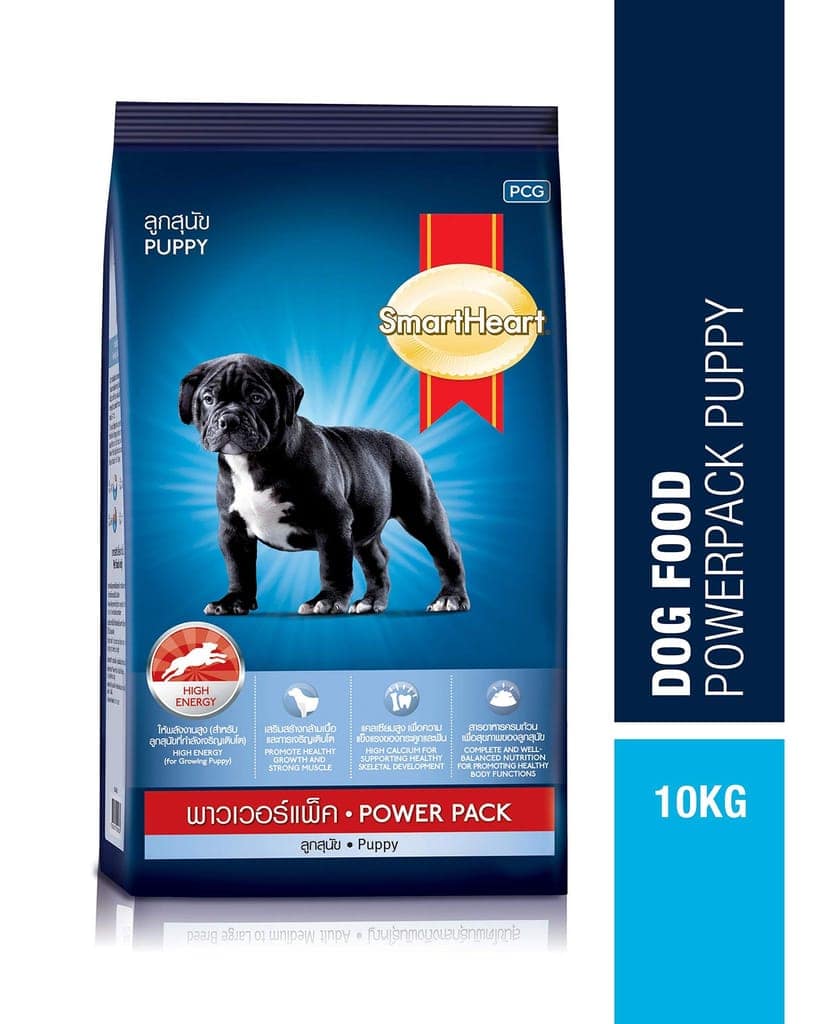 Smart Heart Dry Puppy Dog Food Power Pack 10 KG view 2