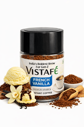 Vistafe French Vanilla Instant Coffee – Premium Arabica French vanilla