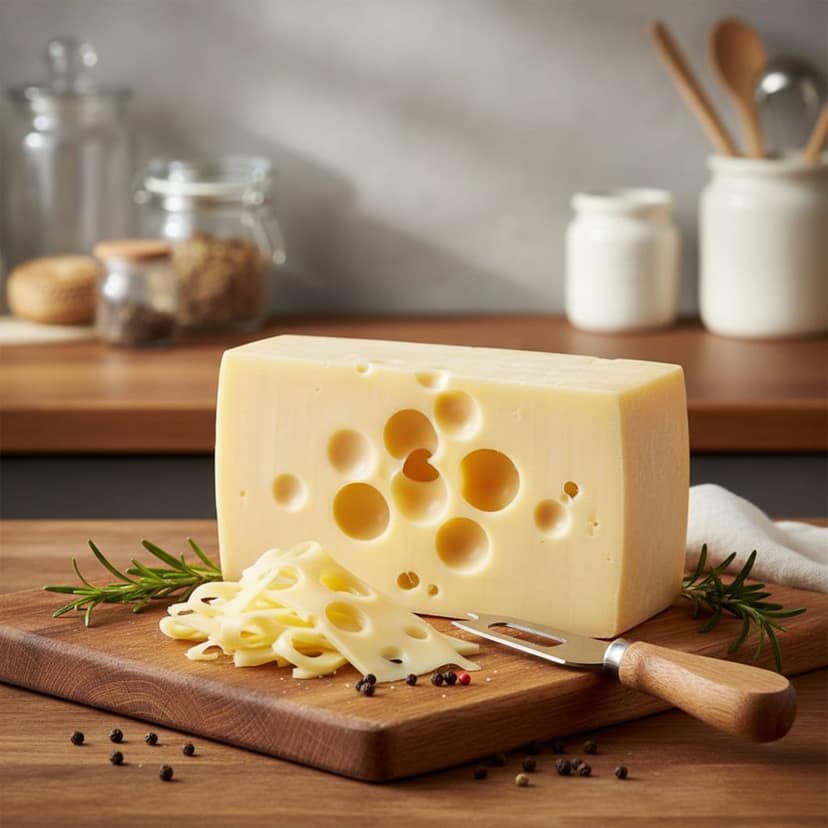 Mishti Gourmet Emmental Cheese 200g view 2
