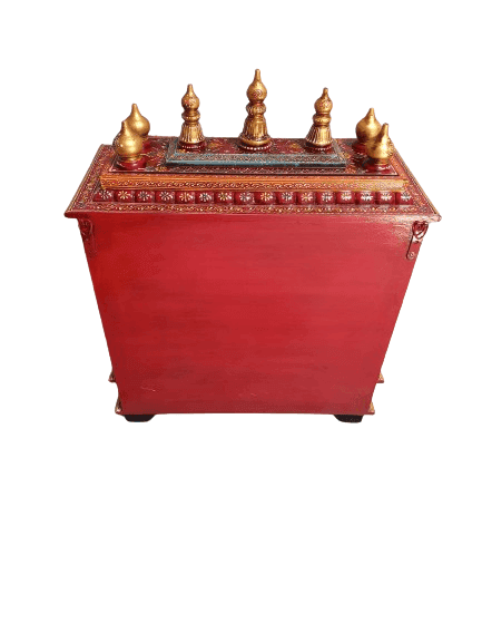 Divraya Art and Handicrafts For Pooja - Hanging Mandir For Home With Cabinet view 2