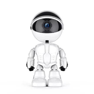AUSHA WiFi CCTV Robot Camera | 1080p HD Smart Home Security with 360° View & Auto Tracking