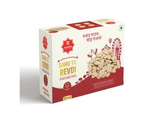 Sahu Gajak Bhandar Traditional Sesame Candy Til Revdi - 400g