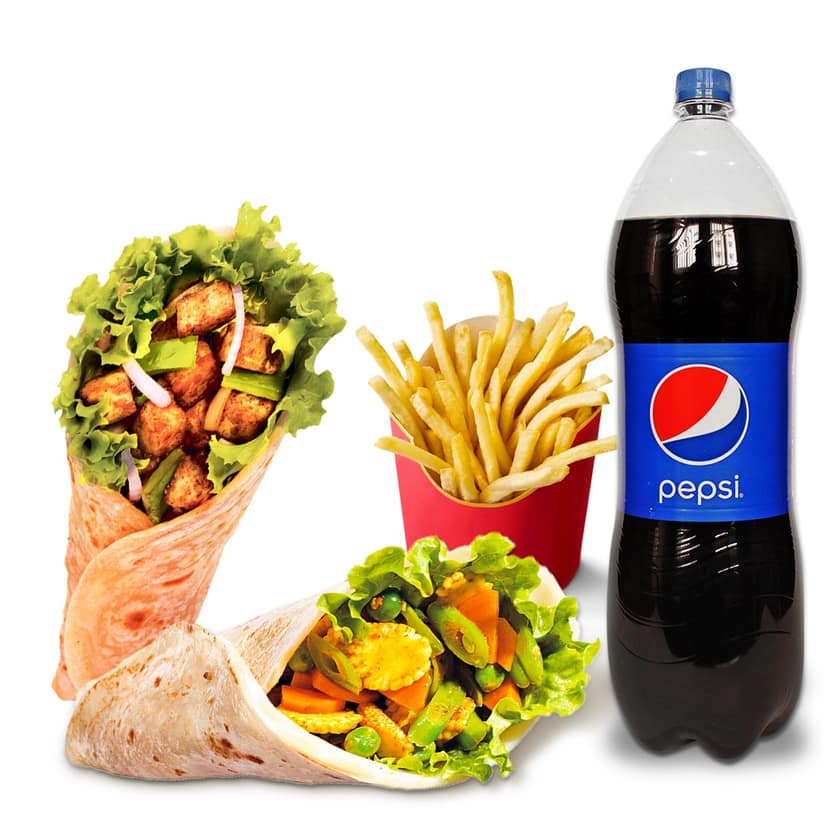 Kaati zone combo for 2 - non veg