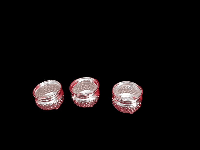 Beautiful German Silver Pooja Kalash (1.5 inch) view 2