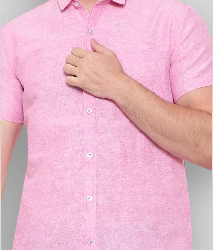 Latest Chikan - Green Cotton Blend Regular Fit Men's Casual Shirt (Pack of 1) view 2