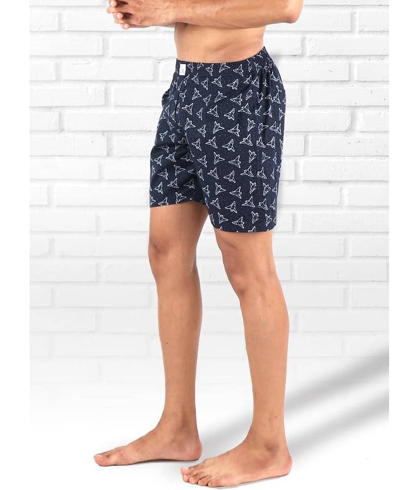 Supersquad Pack of 2 Cotton Boxers For Men's ( Multicolor ) view 2