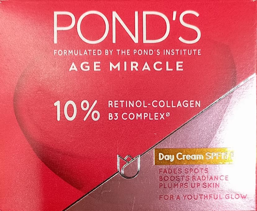 Ponds age miracle 10% retinol collagen B.3 complex