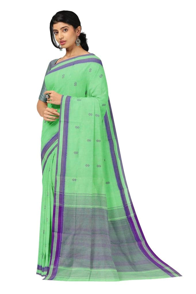APCO Handloom (A Andhra Pradesh Govt Emporium)- Women's Traditional Pure Handloom Rajahmundry/Angara Cotton Saree | ACS0040 view 2